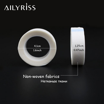 1/2/3/5 Rolls Αυτοκόλλητη ταινία Fase Eyelash Patches for Eyelash Extension Tape Under Eye Pad Microporous Medical PE Stickers Tools