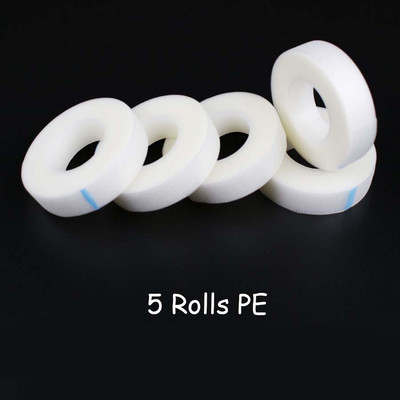 1/2/3/5 rulli kleeplint Kunstripsmete plaastrid ripsmete pikendamiseks teip silmapadja all Mikropoorsed meditsiinilised PE-kleebised Tööriistad