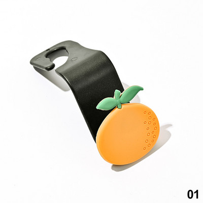 Animacinių filmų automobilio sėdynės atlošo kablys Universalūs nešiojamieji automobilio priedai Vidinis pakabos laikiklis Sandėliavimas automobilio krepšiui, piniginės audeklui papuošti