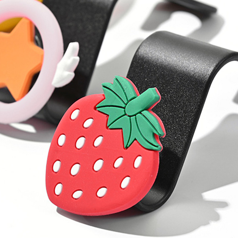 Animacinių filmų automobilio sėdynės atlošo kablys Universalūs nešiojamieji automobilio priedai Vidinis pakabos laikiklis Sandėliavimas automobilio krepšiui, piniginės audeklui papuošti