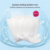 2 poros blakstienų priauginimo izoliacinis padas blakstienų priauginimui, popieriniai pleistrai, netikrų blakstienų įskiepijimo lipdukai, reikmenys, tarpinės makiažo priemonės