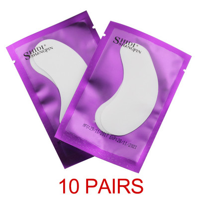 10/20/30/50 porų makiažo blakstienų priauginimo popieriniai pleistrai priklijuoti akių lipdukai 3 spalvų blakstienų pagalvėlės antgaliai Lipdukas