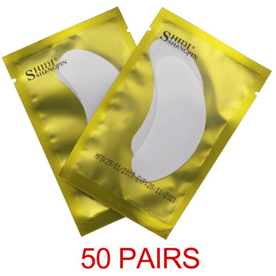 10/20/30/50 porų makiažo blakstienų priauginimo popieriniai pleistrai priklijuoti akių lipdukai 3 spalvų blakstienų pagalvėlės antgaliai Lipdukas