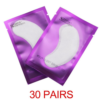 10/20/30/50 porų makiažo blakstienų priauginimo popieriniai pleistrai priklijuoti akių lipdukai 3 spalvų blakstienų pagalvėlės antgaliai Lipdukas