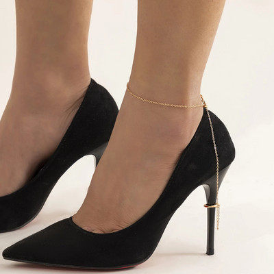 Ingemarki reguleeritava ketiga jalavõru käevõru naistele Vintage Fashion Lihtne õhuke ketiga pahkluu pahkluu naiste rannaehted 2022 kingitus