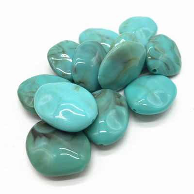 Nauji 5 vnt netaisyklingi apvalūs akrilo karoliukai tarpiklis laisvi karoliukai papuošalams gaminti „pasidaryk pats“ apyrankė