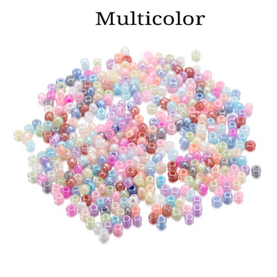 500db/tétel 3mm-es Macaron üvegmaggyöngyök kerek varázslatos cseh gyöngy barkácsoláshoz nyaklánc karkötő fülbevaló ékszerkészítési kiegészítők