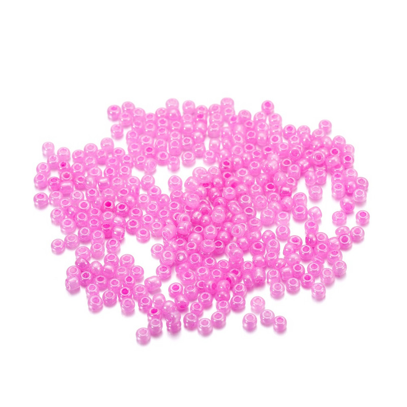500db/tétel 3mm-es Macaron üvegmaggyöngyök kerek varázslatos cseh gyöngy barkácsoláshoz nyaklánc karkötő fülbevaló ékszerkészítési kiegészítők