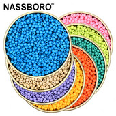 Približne 1000 2MM českých sklenených korálok na výrobu šperkov, rondelových korálok, kralenových, DIY náramkov, náhrdelníkov, šperkov, doplnkov.