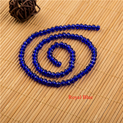 Värvilised 2x3mm/3x4mm/4x6mm kristallist Rondelli lihvitud klaashelmed Väikesed helmed Ehete valmistamiseks isetehtud ehete tarvikud