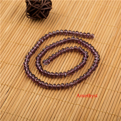 Värvilised 2x3mm/3x4mm/4x6mm kristallist Rondelli lihvitud klaashelmed Väikesed helmed Ehete valmistamiseks isetehtud ehete tarvikud