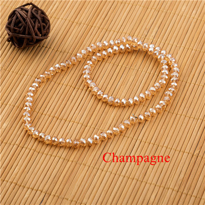 Värvilised 2x3mm/3x4mm/4x6mm kristallist Rondelli lihvitud klaashelmed Väikesed helmed Ehete valmistamiseks isetehtud ehete tarvikud