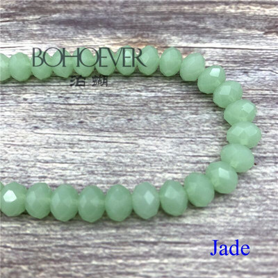 Värvilised 2x3mm/3x4mm/4x6mm kristallist Rondelli lihvitud klaashelmed Väikesed helmed Ehete valmistamiseks isetehtud ehete tarvikud