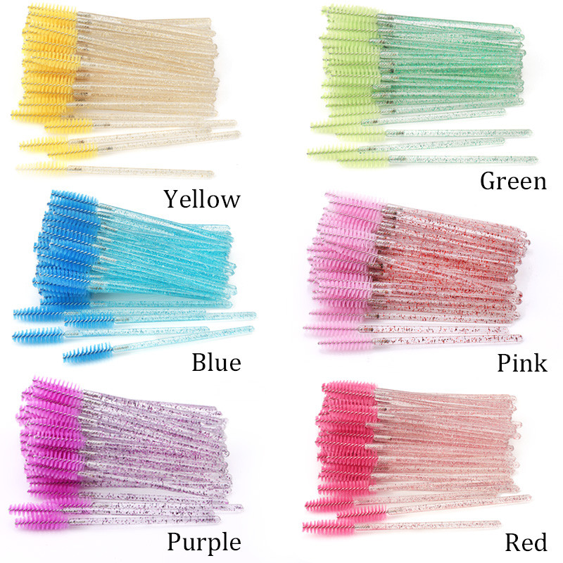 Nova profesionalna četkica za obrve Štapić za maskaru Aplikator za nadogradnju trepavica Set kozmetičkih četkica Alati za šminkanje