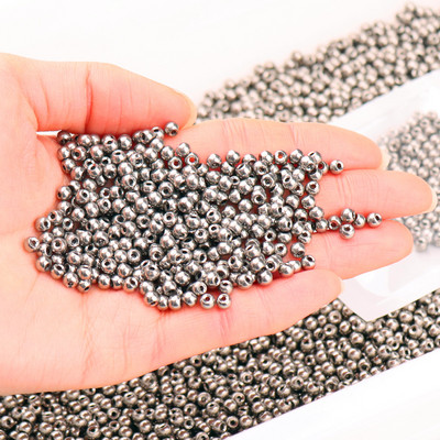 Ιαπωνικά 4 χιλιοστά μεταλλικά μπρούτζινα γυάλινα σφαιρίδια 6/0 ομοιόμορφα στρογγυλά διαχωριστικά γούρι για αξεσουάρ χειροποίητης κατασκευής κοσμημάτων