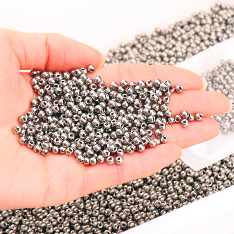 Ιαπωνικά 4 χιλιοστά μεταλλικά μπρούτζινα γυάλινα σφαιρίδια 6/0 ομοιόμορφα στρογγυλά διαχωριστικά γούρι για αξεσουάρ χειροποίητης κατασκευής κοσμημάτων