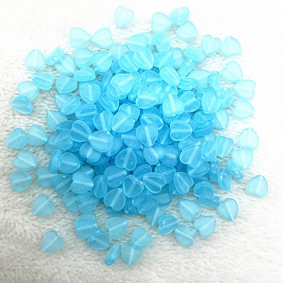 50 τμχ/παρτίδα 8mm Ακρυλικές Ματ Χάντρες Καρδιά Χαλαρές Χάντρες Αποστάτης για Κατασκευή κοσμημάτων Αξεσουάρ DIY Χειροποίητα Χειροποίητα Βραχιόλια