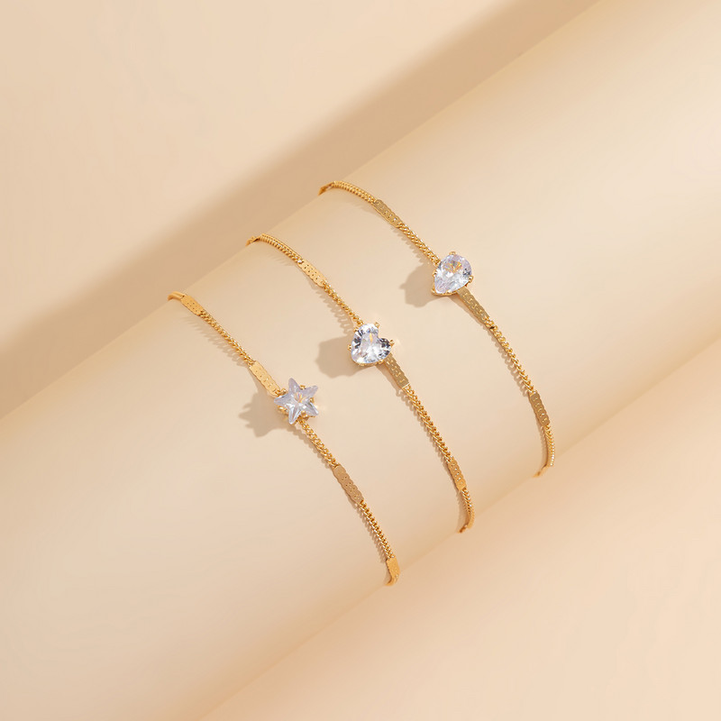 Ingemark Boho narukvica s tankim lančićem od kamenčića za žene Ljetne sandale za bose noge Narukvica s perlama Nakit za gležanj, stopalo Dodaci za plažu