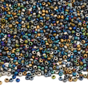 Приблизително 1000 бр. 2 мм матови мъниста от семена Matellic Чешки стъклени мъниста Талисмани Kralen Spacer Beads за изработка на бижута Направи си сам занаяти на едро