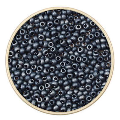 Περίπου 1000 τμχ 2 ΜΜ Ματ Ματελικές Χάντρες Σπόρων Τσέχικα Γυάλινες Χάντρες Γούρια Kralen Spacer Beads For Jewelry Making DIY Craft Χονδρική