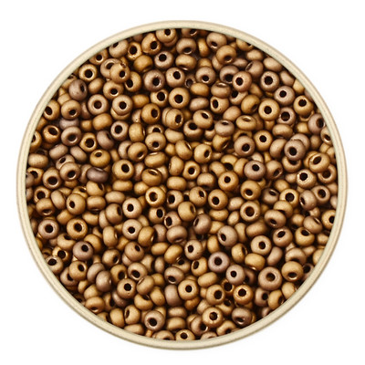 Περίπου 1000 τμχ 2 ΜΜ Ματ Ματελικές Χάντρες Σπόρων Τσέχικα Γυάλινες Χάντρες Γούρια Kralen Spacer Beads For Jewelry Making DIY Craft Χονδρική