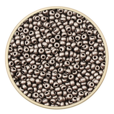 Περίπου 1000 τμχ 2 ΜΜ Ματ Ματελικές Χάντρες Σπόρων Τσέχικα Γυάλινες Χάντρες Γούρια Kralen Spacer Beads For Jewelry Making DIY Craft Χονδρική