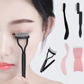 JAUNS Eyelash Beauty saliekams atdalītājs pārnēsājams skropstu birstīšu ķemmes skropstu tuša Curl Eye Lash nerūsējošā tērauda skropstu ķemmēšanas rīki