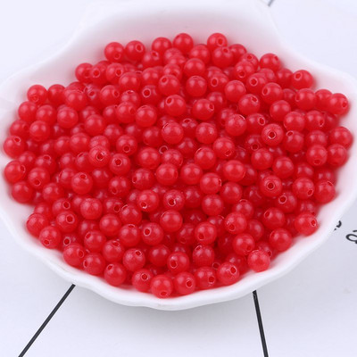 100tk6MM tarretis helmed lahtised helmed värvilised ümmargused helmed ehted laste käevõru kootud käsitsi valmistatud helmestega isetehtud materjali pakend