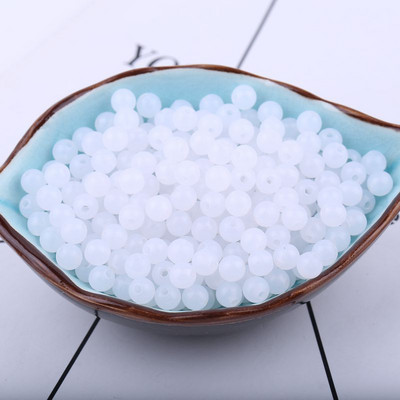 100tk6MM tarretis helmed lahtised helmed värvilised ümmargused helmed ehted laste käevõru kootud käsitsi valmistatud helmestega isetehtud materjali pakend