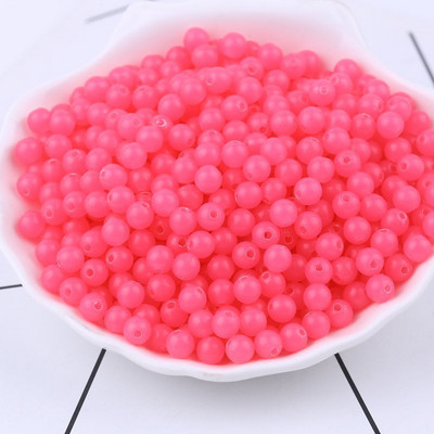 100tk6MM tarretis helmed lahtised helmed värvilised ümmargused helmed ehted laste käevõru kootud käsitsi valmistatud helmestega isetehtud materjali pakend