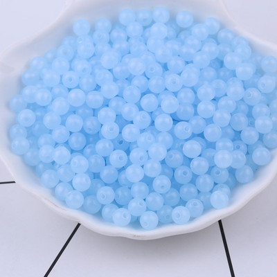 100tk6MM tarretis helmed lahtised helmed värvilised ümmargused helmed ehted laste käevõru kootud käsitsi valmistatud helmestega isetehtud materjali pakend