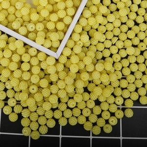 50 buc. Mărgele acrilice rotunde de 10 mm Mărgele Bayberry Mărgele distanțatoare libere pentru realizarea de bijuterii Accesorii pentru descoperiri