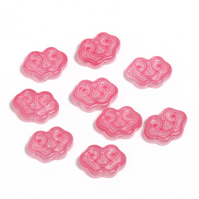 Kedvező felhők formáznak cseh lámpafényt kristályüveg gyöngyök lapos, laza medálgyöngyök barkácsoláshoz ékszerkészítési kellékek Kiegészítők