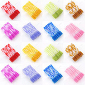 Επέκταση βλεφαρίδων μίας χρήσης βούρτσα φρυδιών 5/50 τεμ. Mascara Wand Applicator Spoolers Eye Lashes Cosmetic Brushes Σετ εργαλεία μακιγιάζ