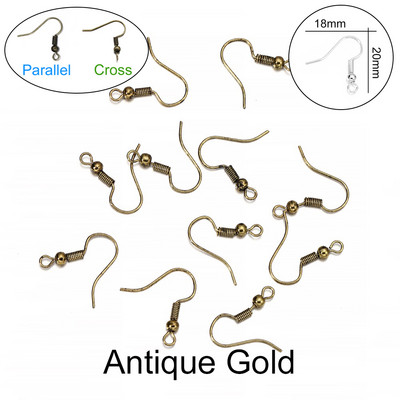 100 tk/partii 20*17mm 10 värvi raudhelmestega amuletid kõrvarõngajuhtmed kõrvakonksuga kõrvarõngad.