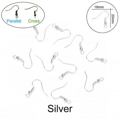 100 tk/partii 20*17mm 10 värvi raudhelmestega amuletid kõrvarõngajuhtmed kõrvakonksuga kõrvarõngad.