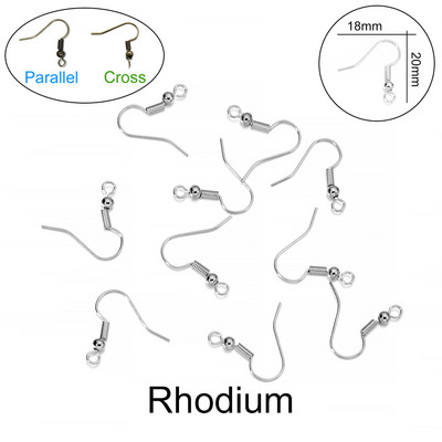 100 tk/partii 20*17mm 10 värvi raudhelmestega amuletid kõrvarõngajuhtmed kõrvakonksuga kõrvarõngad.