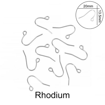 100 tk/partii 20*17mm 10 värvi raudhelmestega amuletid kõrvarõngajuhtmed kõrvakonksuga kõrvarõngad.