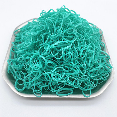 novo1000kom/ Šarene gumice za kosu za jednokratnu upotrebu Gumica za djevojčice Elastična gumica Držač za rep Dodaci za kosu Gumice za kosu