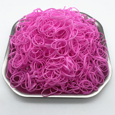 novo1000kom/ Šarene gumice za kosu za jednokratnu upotrebu Gumica za djevojčice Elastična gumica Držač za rep Dodaci za kosu Gumice za kosu