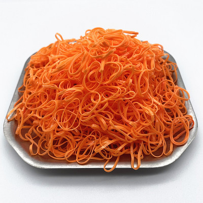 novo1000kom/ Šarene gumice za kosu za jednokratnu upotrebu Gumica za djevojčice Elastična gumica Držač za rep Dodaci za kosu Gumice za kosu