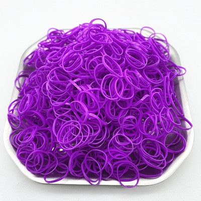 novo1000kom/ Šarene gumice za kosu za jednokratnu upotrebu Gumica za djevojčice Elastična gumica Držač za rep Dodaci za kosu Gumice za kosu