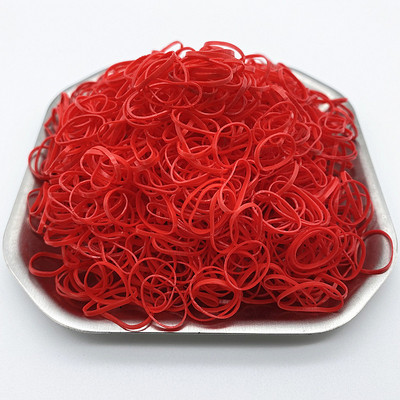 novo1000kom/ Šarene gumice za kosu za jednokratnu upotrebu Gumica za djevojčice Elastična gumica Držač za rep Dodaci za kosu Gumice za kosu