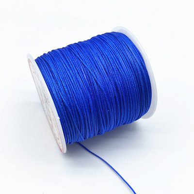 10 meetrit 0,8 mm 1,0 mm nailonist nööri niit Hiina sõlm makramee nööriga käevõru punutud nöör DIY tutid pärlid Shamballa niit