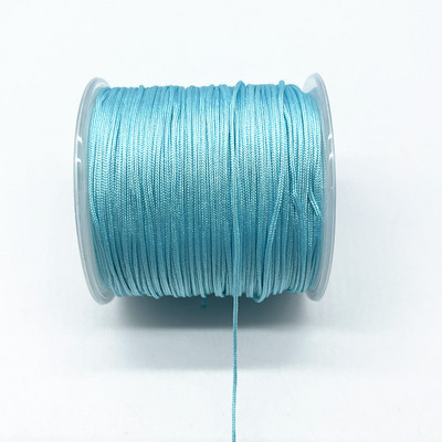 10 meetrit 0,8 mm 1,0 mm nailonist nööri niit Hiina sõlm makramee nööriga käevõru punutud nöör DIY tutid pärlid Shamballa niit