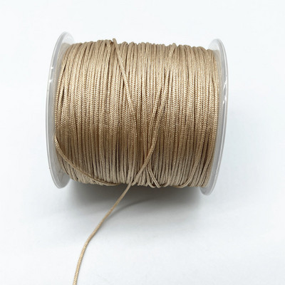 10 meetrit 0,8 mm 1,0 mm nailonist nööri niit Hiina sõlm makramee nööriga käevõru punutud nöör DIY tutid pärlid Shamballa niit