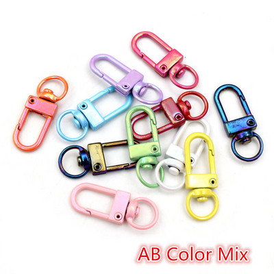 10 τμχ/παρτίδα Snap Lobster κούμπωμα γάντζοι επίχρυσο επιχρυσωμένο κοσμήματα DIY Δημιουργία ευρημάτων για προμήθειες βραχιολιών με κολιέ με μπρελόκ