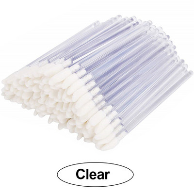 Okaylash ühekordselt kasutatavad sädelevad ripsmepikendused puhastusharjad Crystal Micro huuleläike aplikaator Säravad puhastusvahendid meigivahendid