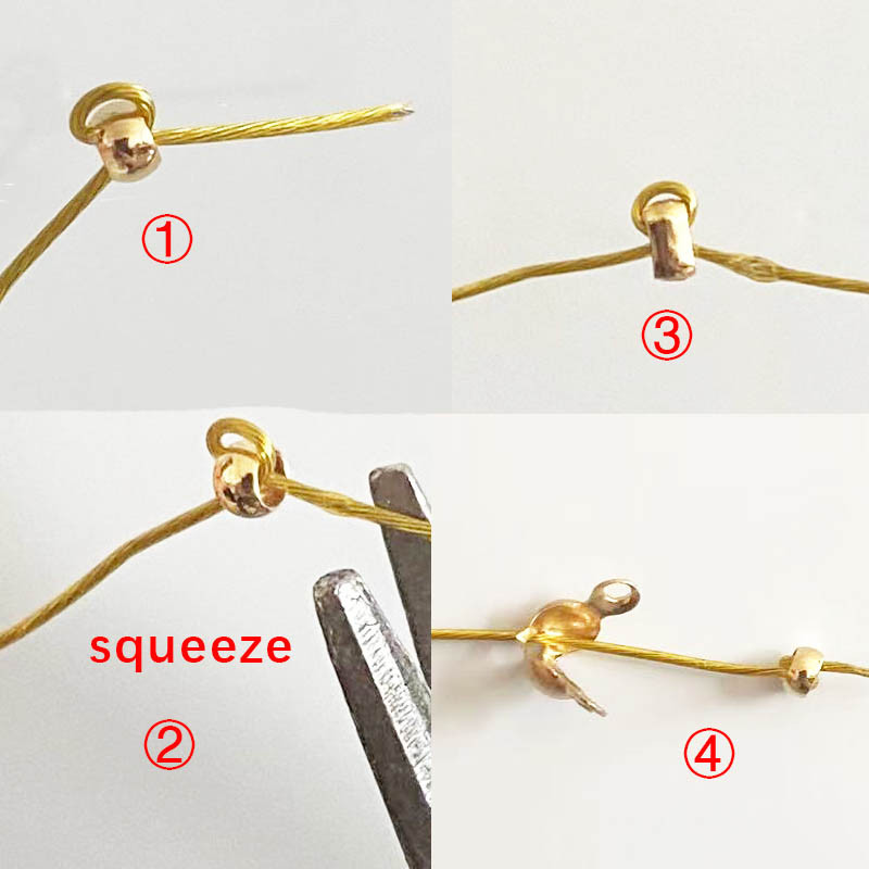 100db 1,5 2 2,5 3 mm-es dugó távtartó gyöngyök rozsdamentes acél pozicionáló golyós krimpelő gyöngyök barkács ékszerkészítési kellékekhez