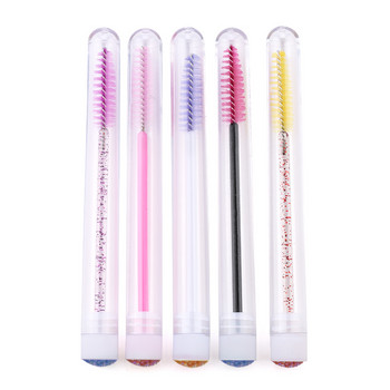 Μίας χρήσης Crystal Eyelash Brush Mascara Wands Applicator Lash Cosmetic Brushes Brushes Beauty Makeup Eyelash Extension Tool